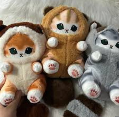 Mochila de peluche Mofusand 22 cm