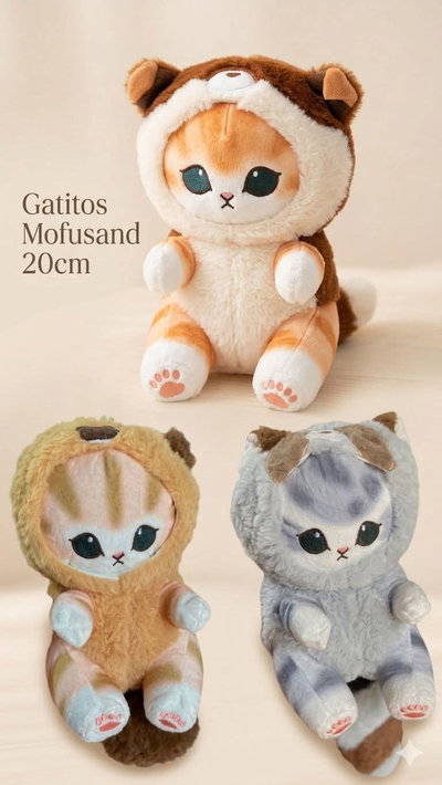 Peluche Mofusand disfraz pets
