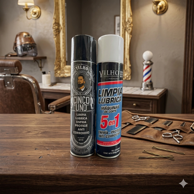 Aerosol Yilho 5 en 1 para maquina cortadora de pelo