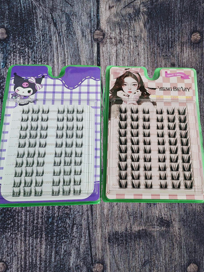 Pestañas postizas por grupo Anime