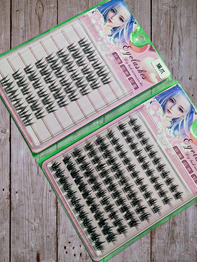 Pestañas postizas por grupo Ojos de Muñeca