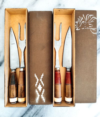 Set de cubiertos para asado Línea ECO