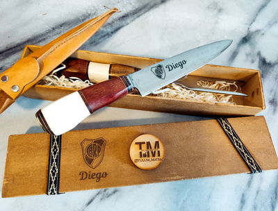 Juego de cubiertos Carbono Premium Personalizados
