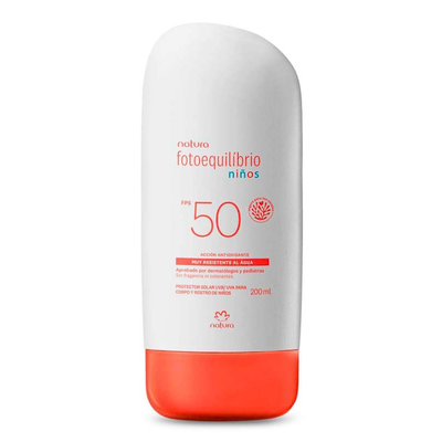 Protector solar para Niños FPS50 Fotoequilibrio 200ml