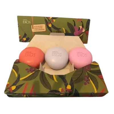 Jabones en barra Cremosos Ekos 3x 90g