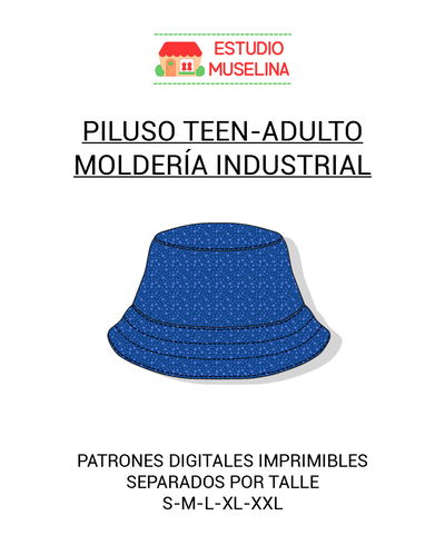 MOLDE DIGITAL PILUSO TEEN-ADULTO MOLDERÍA INDUSTRIAL - PDF PARA IMPRIMIR