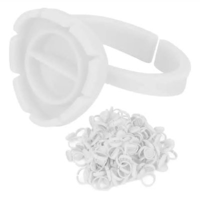 ANILLOS PARA PEGAMENTO PESTANAS PAQUETE 
