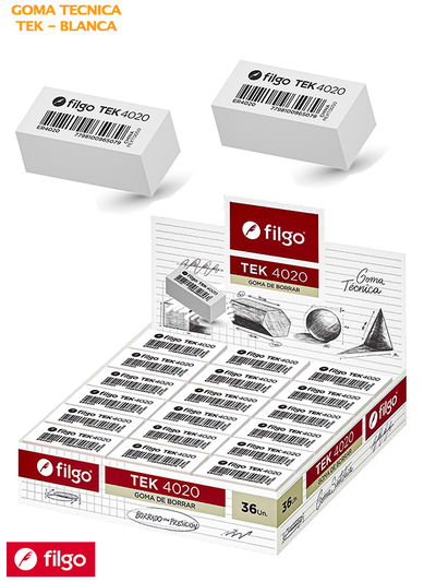 GOMA DE BORRAR FILGO X36U 