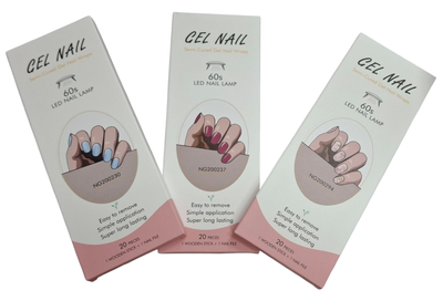 UÑAS STICKER PARA CABINA X1U