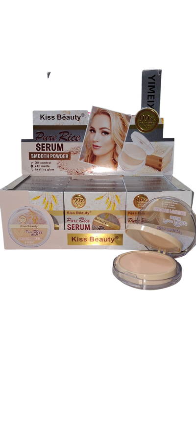 POLVO COMPACTO CON SERUM DE ARROZ X1U 