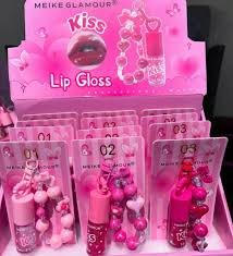 lip gloss con llavero