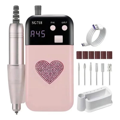 torno corazon con brillo