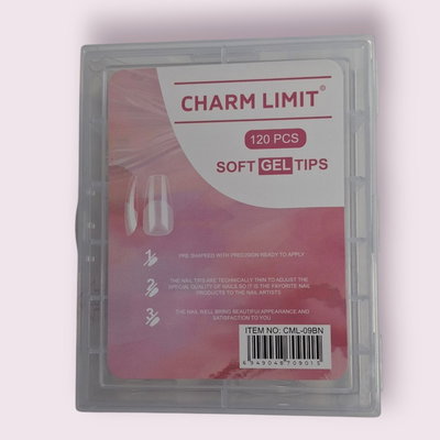 tips charm limit 120pcs coffin prelimada
