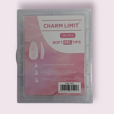 tips almendra prelimado charm limit 120pcs