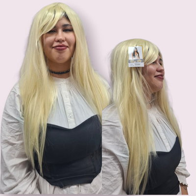 PELUCA RUBIA