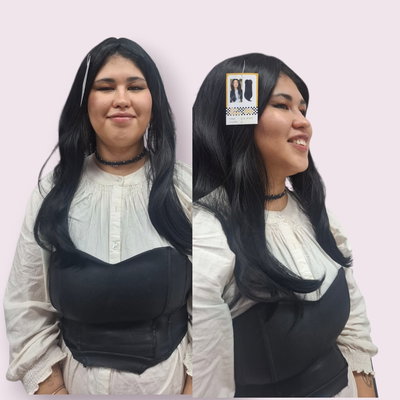 PELUCA CASTANIO OSCURO