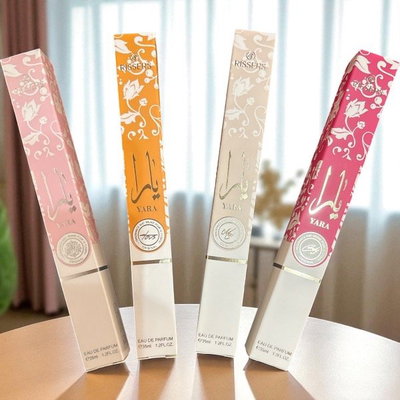 perfume tubo por caja