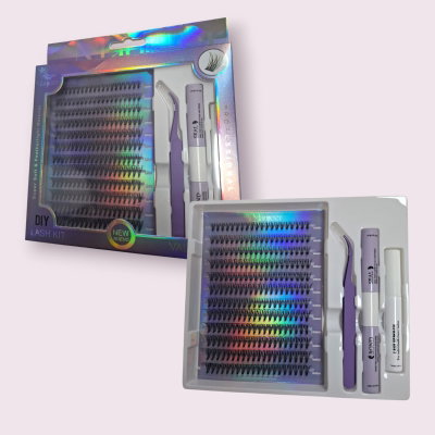 kit pestania con removedor y pegamento