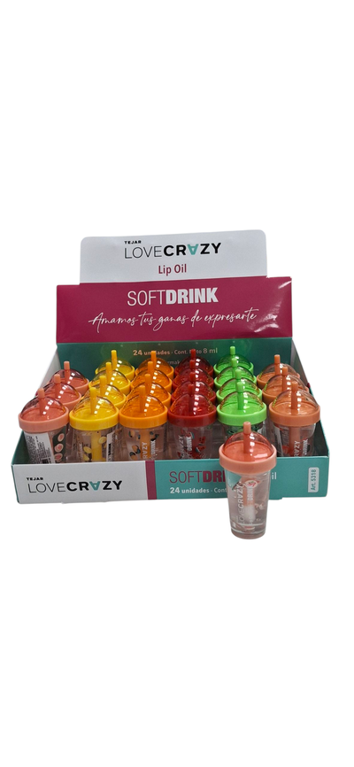 GLOSS VASO DRINK TEJAR X1