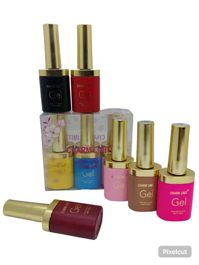 ESMALTE GEL CHARM LIMIT 15ML X6U