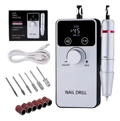 TORNO PORTÁTIL PARA UÑAS NAIL DRILL