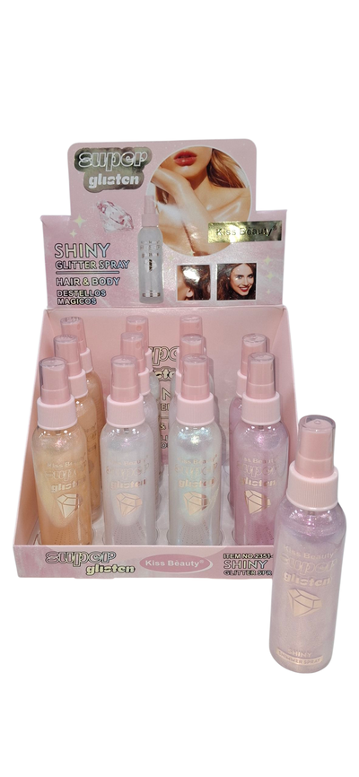 GLITTER LIQUIDO EN SPRAY X1
