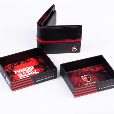 Billetera Cuero PU Licencia Oficial Newells