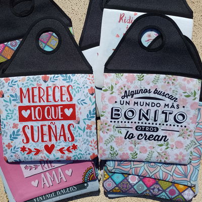 Bolsa P/Auto Frases - Mandalas - Diseños Varios