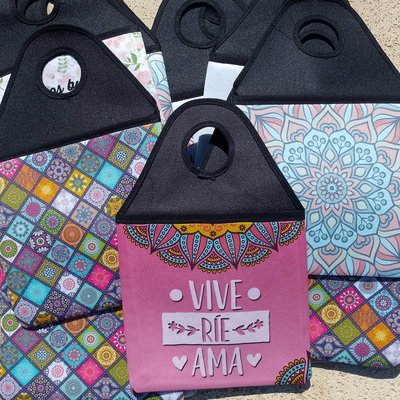 Bolsa P/Auto Frases - Mandalas - Diseños Varios