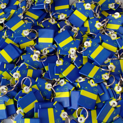 Llavero Camiseta Personalizado con tu club favorito.