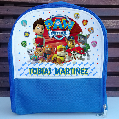 Mochila Jardín Personalizada - Azul