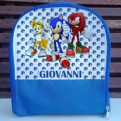 Mochila Jardín Personalizada - Azul