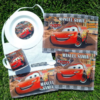 Set de Jardín Películas Animadas Cars - Toy Story - Coco - etc