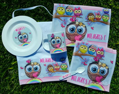 Set de Jardín Animalitos Cartoon