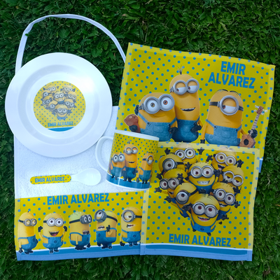 Set de Jardín Minions - Pocoyo - Plim Plim - Oddbods - Mani - Power Rockers 
