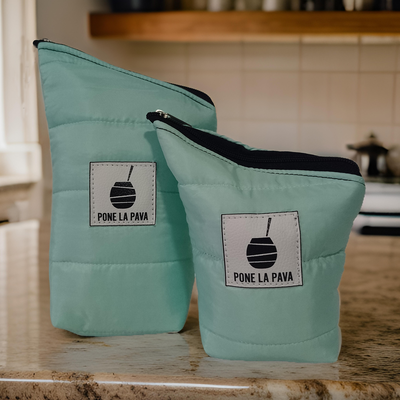 Bags Yerbera y Azucarera Aqua - Pone La Pava