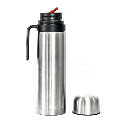 Termo Acero Inoxidable 1L - Media Manija