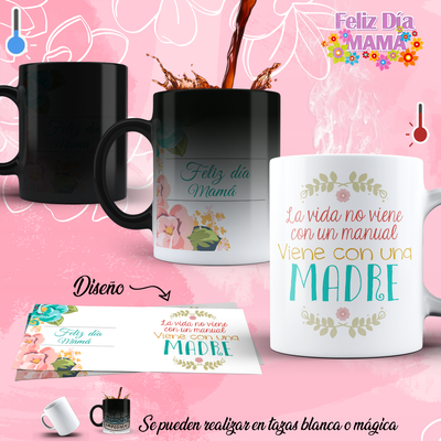 Tazas Frases Día de la Madre - de Cerámica o Plástica
