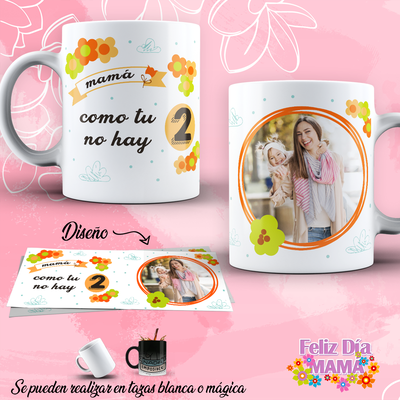 Tazas Frases y Fotos Día de la Madre - de Cerámica o Plástica