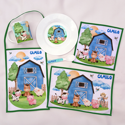 Set de Jardín diseños Animales de la Granja