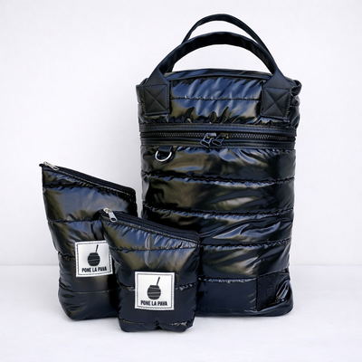 Mochila Matera Metalizada + Bags 