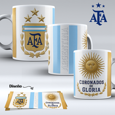 Tazas Selección Argentina Mundial 2026