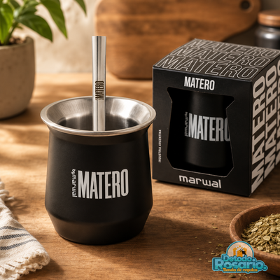 Mate Térmico de Acero Inoxidable con bombilla Marwal