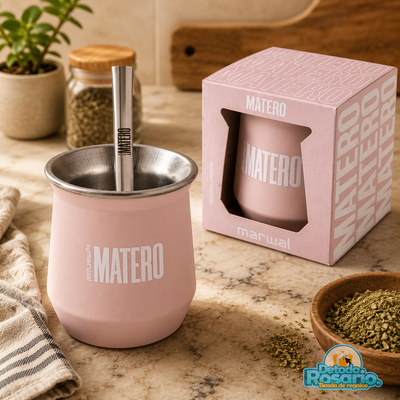 Mate Térmico de Acero Inoxidable con bombilla Marwal