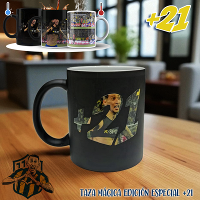 Taza Magica 3D +21 Rosario Central Gol Di Maria