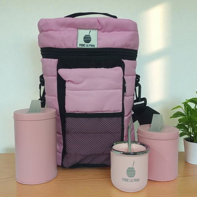 Equipo Matero Rosa + Latas + Ecomate - Pone La Pava