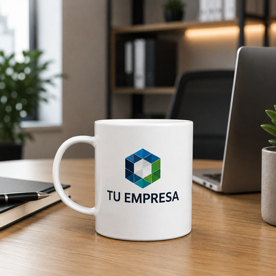 Taza Plástica con Tu Logo  