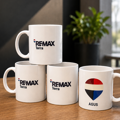 Taza Cerámica con Tu Logo  