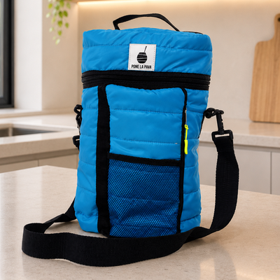 Bolso Matero Celeste PROMO!! - Pone La Pava