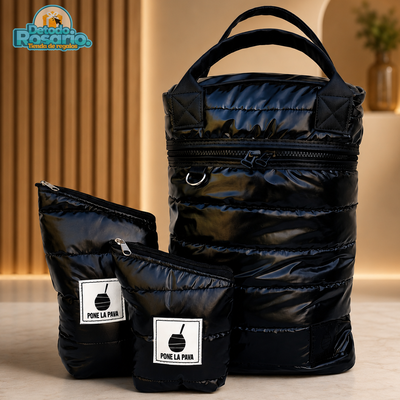Mochila Matera Metalizada + Bags 